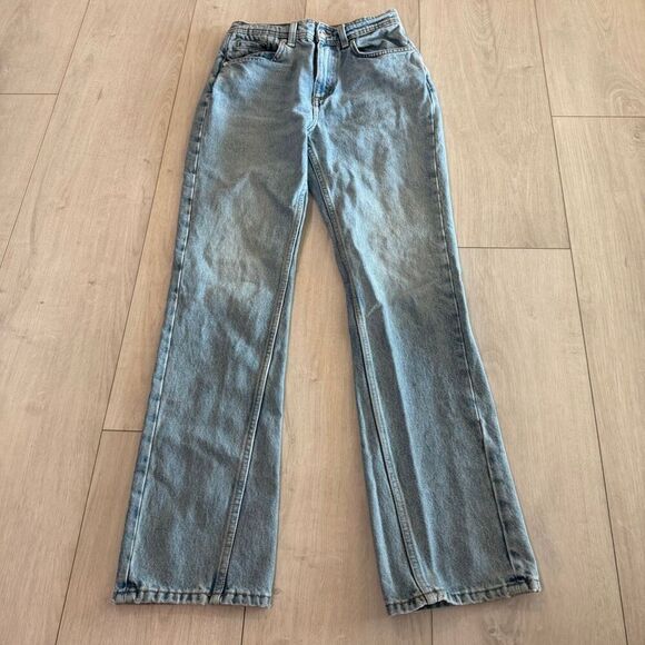 Free people Denim - Free people slim straight women jeans size 26